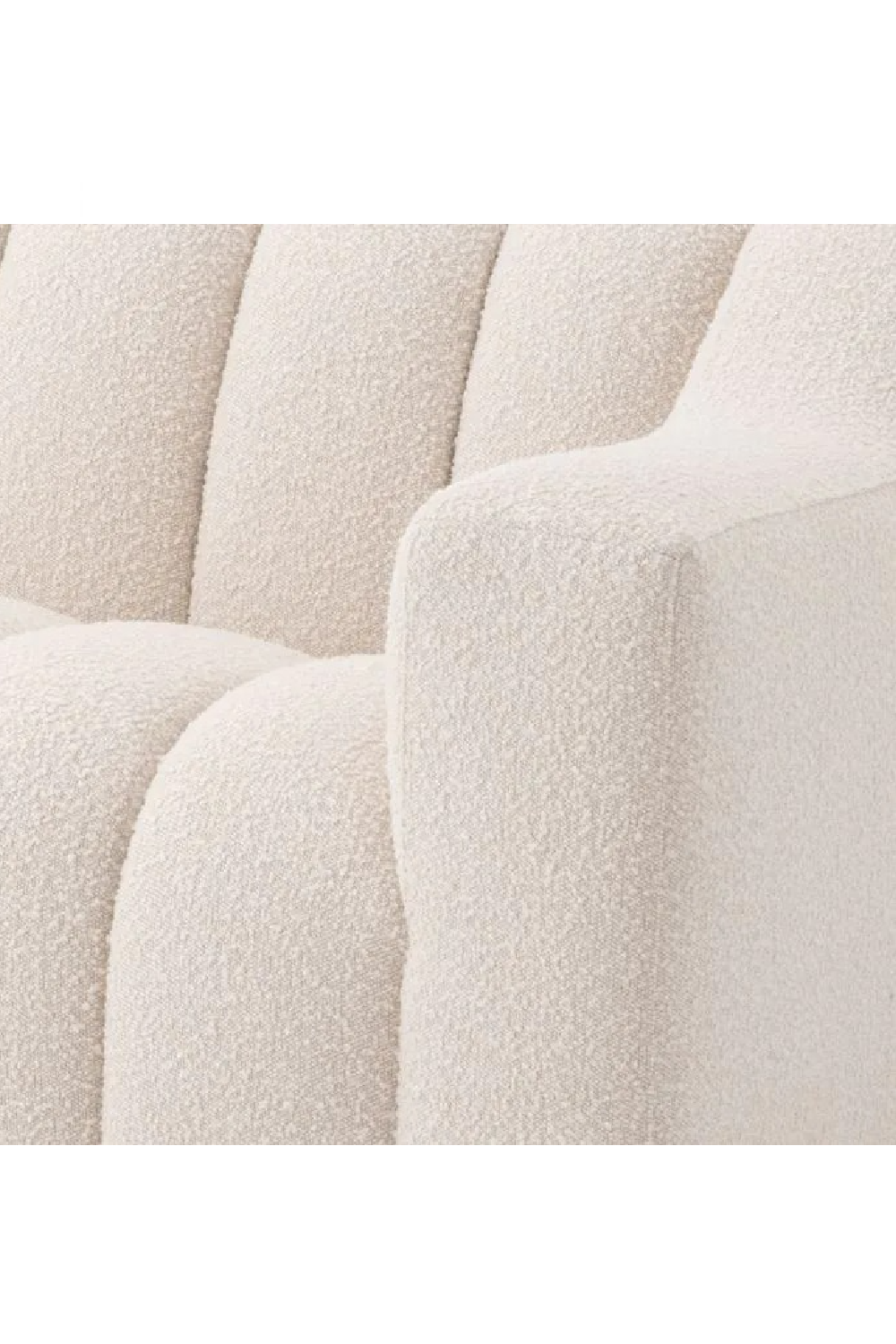 Channeled Boucle Sofa L Kelly | Eichholtz Miami