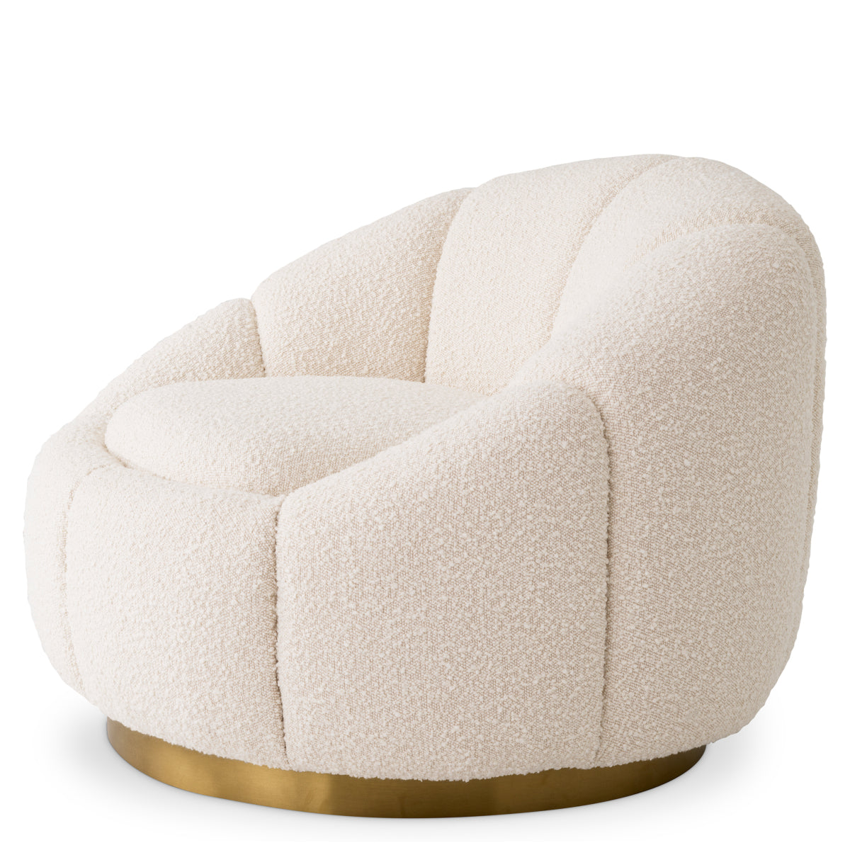Boucle Swivel Chair Inger | Eichholtz Miami