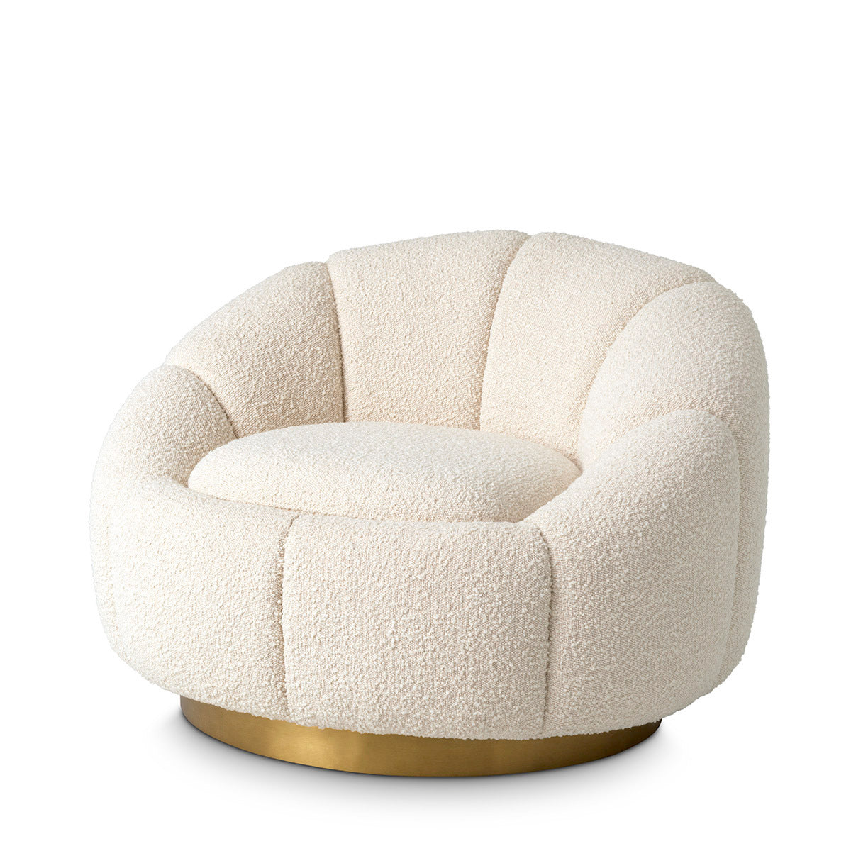 Boucle Swivel Chair Inger | Eichholtz Miami