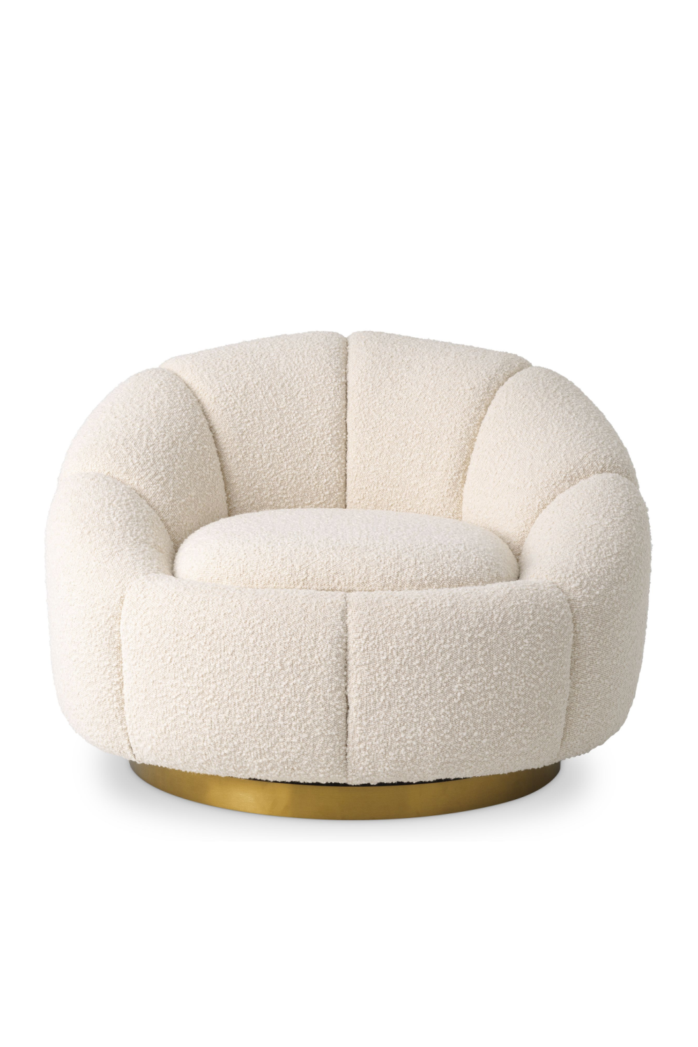 Boucle Swivel Chair Inger | Eichholtz Miami