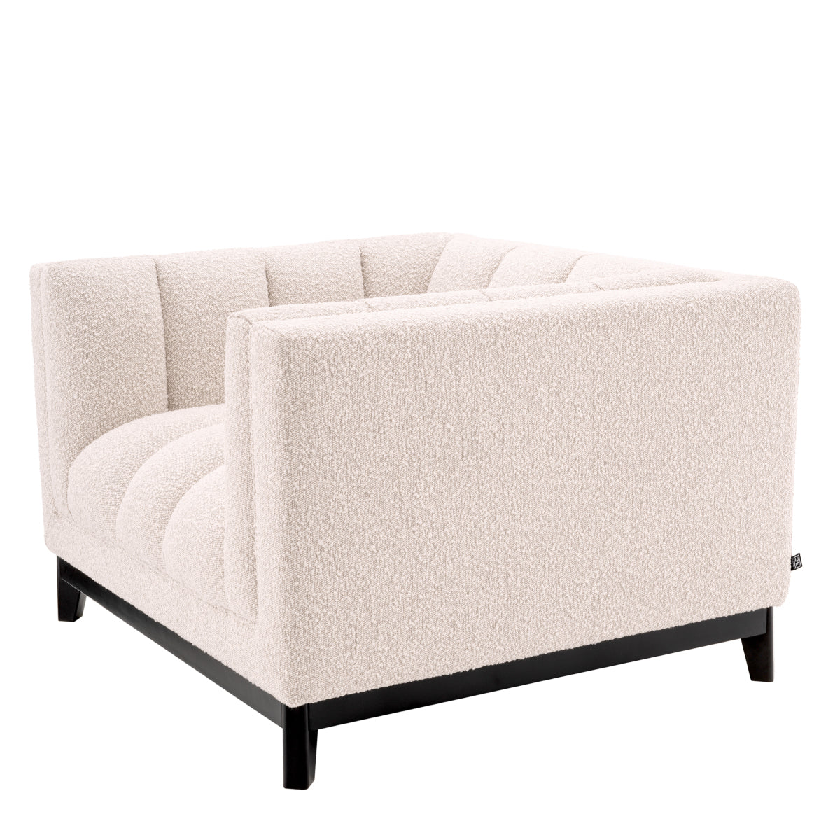 Upholstered Stitch Armchair Ditmar | Eichholtz Miami