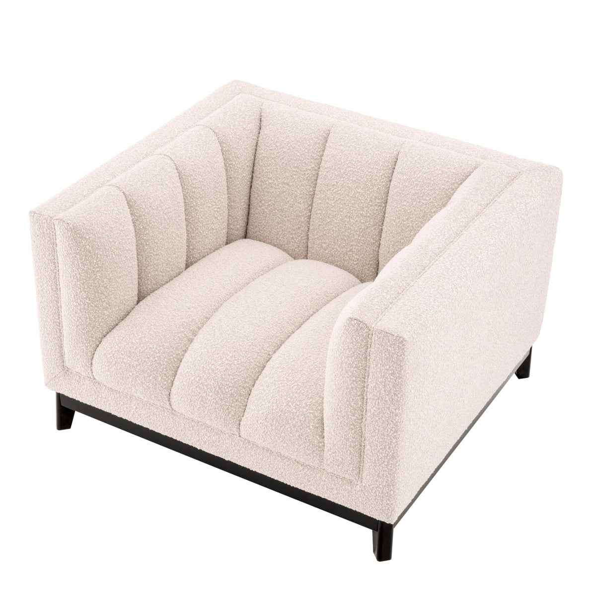 Upholstered Stitch Armchair Ditmar | Eichholtz Miami