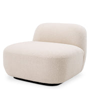 Cream Bouclé Slipper Chair Bjorn | Eichholtz Miami