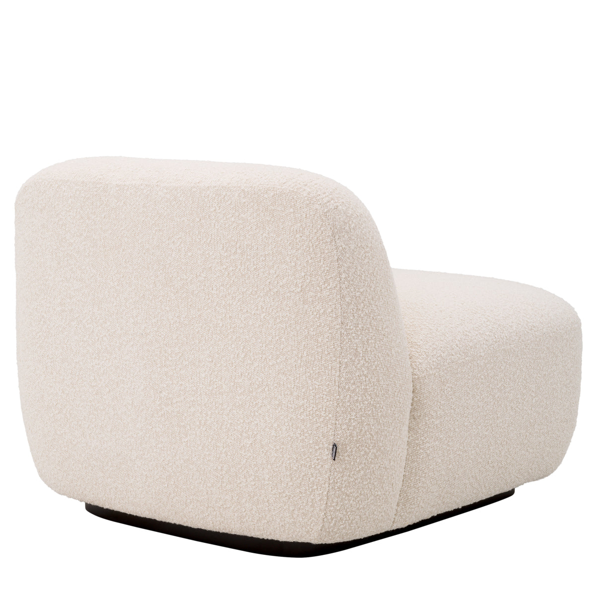 Cream Bouclé Slipper Chair Bjorn | Eichholtz Miami