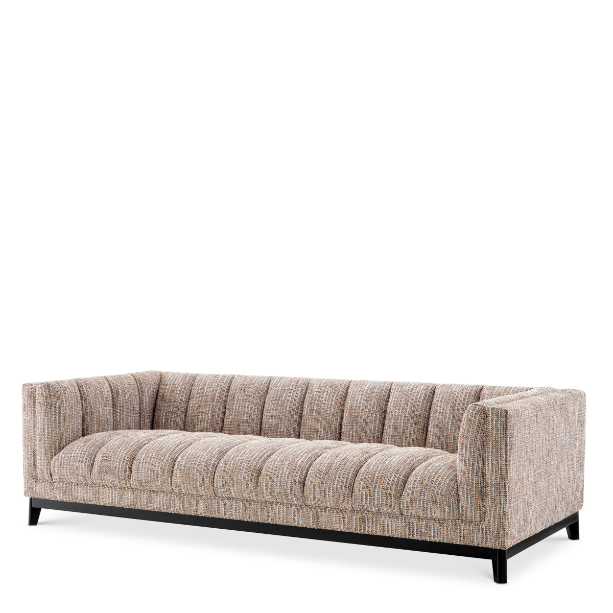 Channel Stitched Sofa Ditmar | Eichholtz Miami