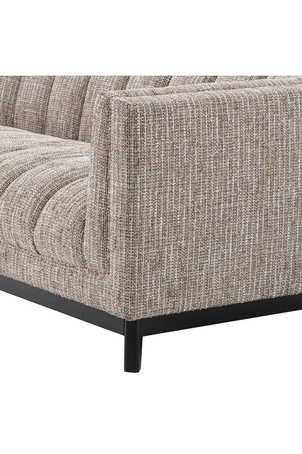 Channel Stitched Sofa Ditmar | Eichholtz Miami