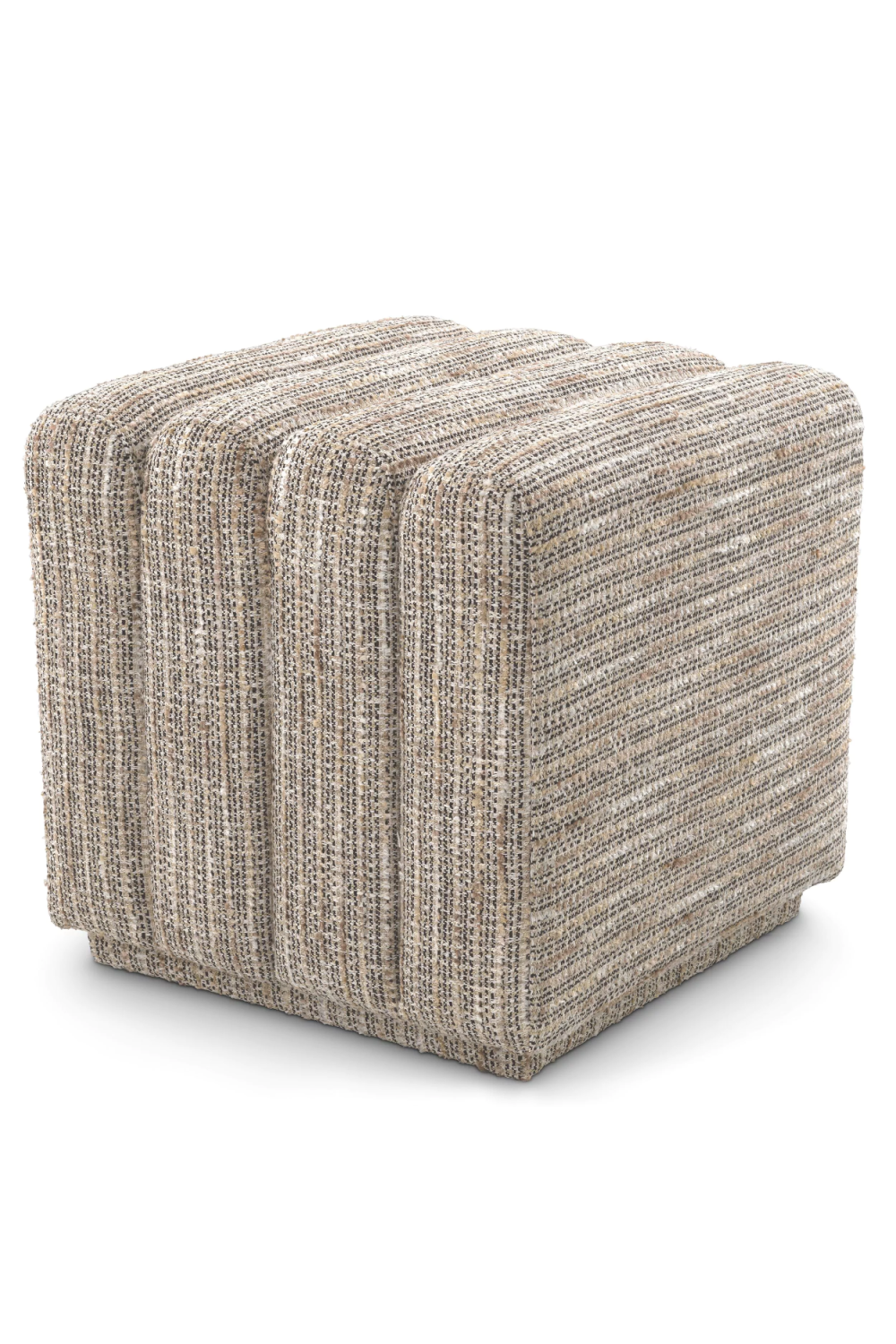 Square Channel Stitched Stool Bente | Eichholtz Miami