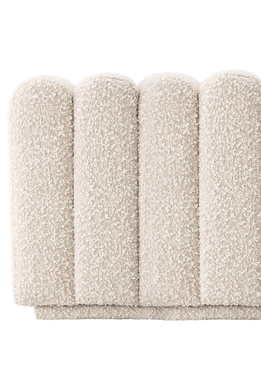 Square Channel Stitched Stool Bente | Eichholtz Miami