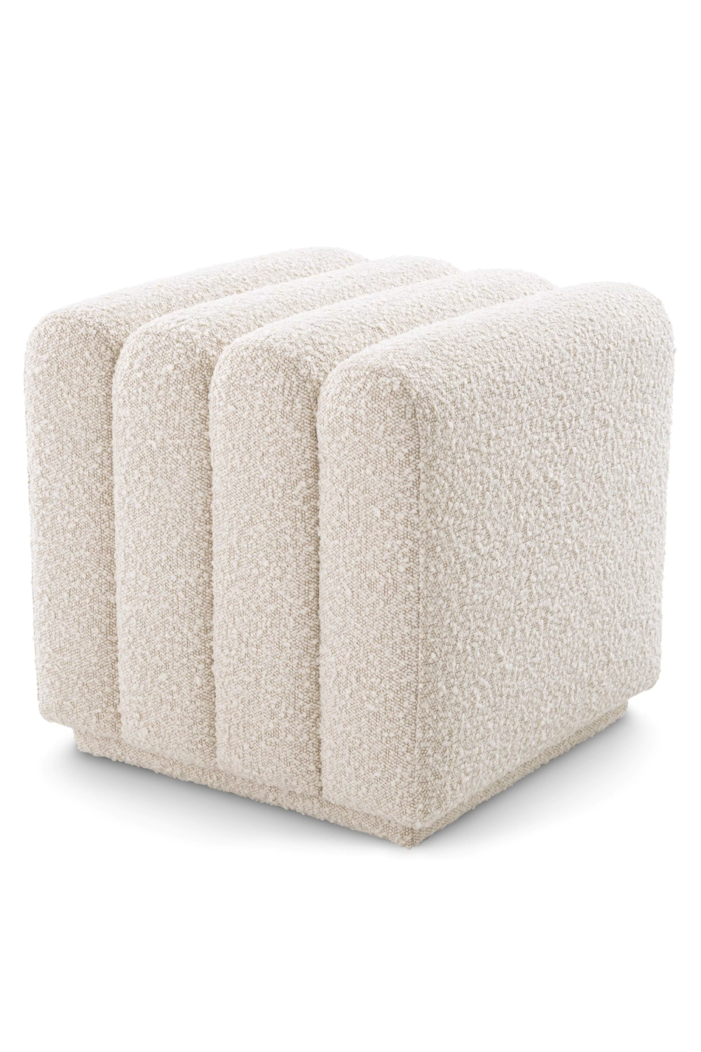 Square Channel Stitched Stool Bente | Eichholtz Miami