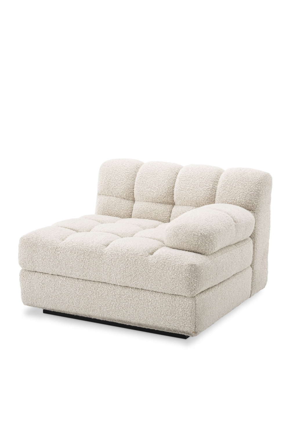 Cream Bouclé Modular Sofa Dean | Eichholtz Miami
