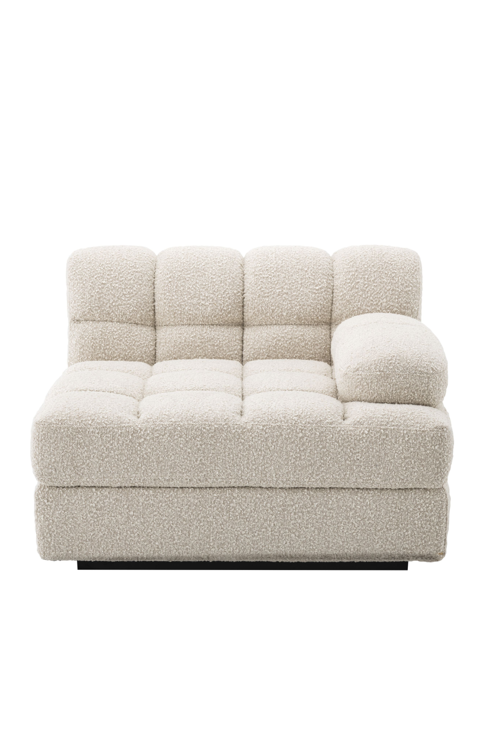Cream Bouclé Modular Sofa Dean | Eichholtz Miami