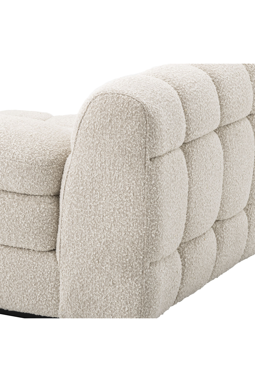 Cream Bouclé Modular Sofa Dean | Eichholtz Miami