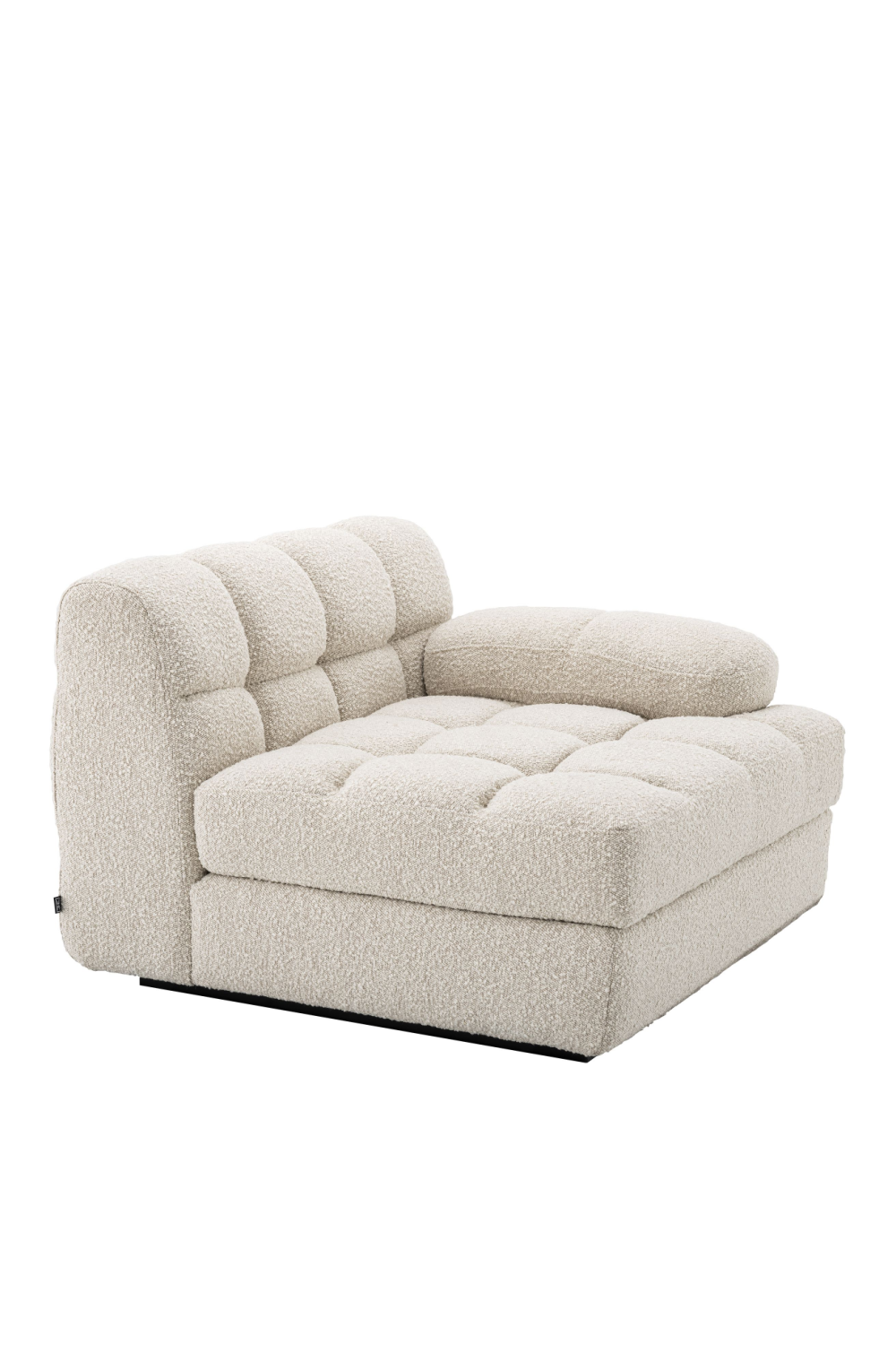 Cream Bouclé Modular Sofa Dean | Eichholtz Miami