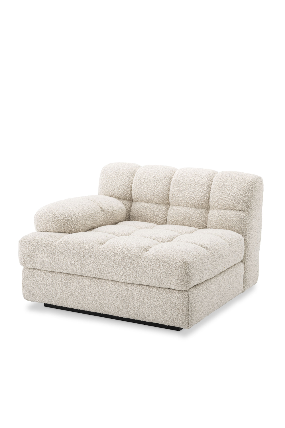 Cream Bouclé Modular Sofa Dean | Eichholtz Miami