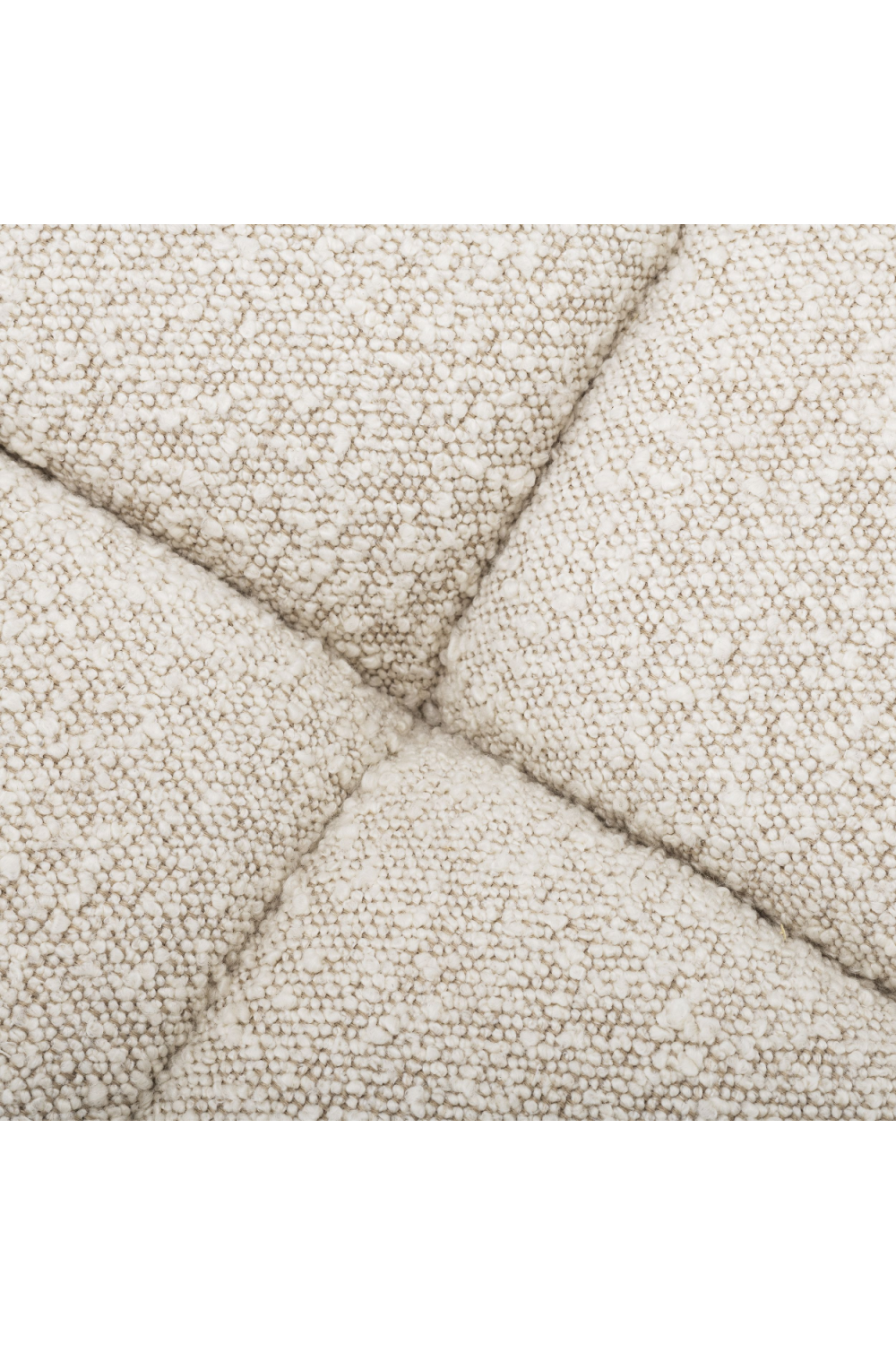Cream Bouclé Modular Sofa Dean | Eichholtz Miami