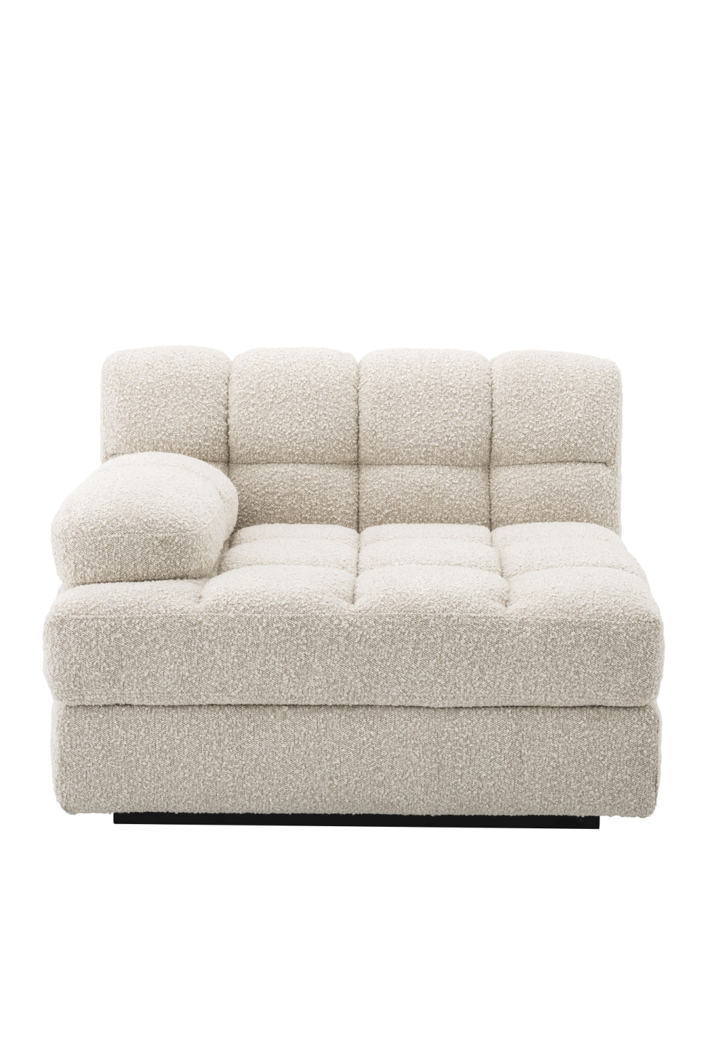 Cream Bouclé Modular Sofa Dean | Eichholtz Miami