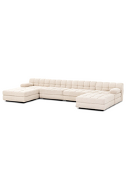 Cream Bouclé Modular Sofa Dean | Eichholtz Miami