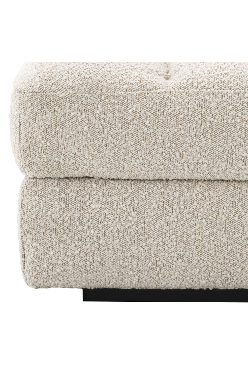 Cream Bouclé Modular Sofa Dean | Eichholtz Miami