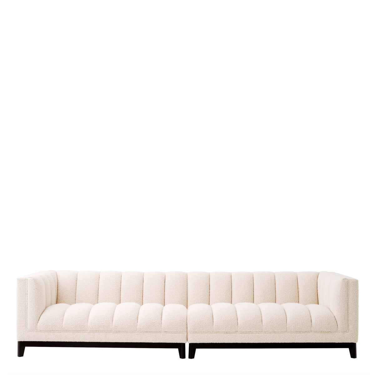 Upholstered Cream Boucle Sofa Ditmar | Eichholtz Miami