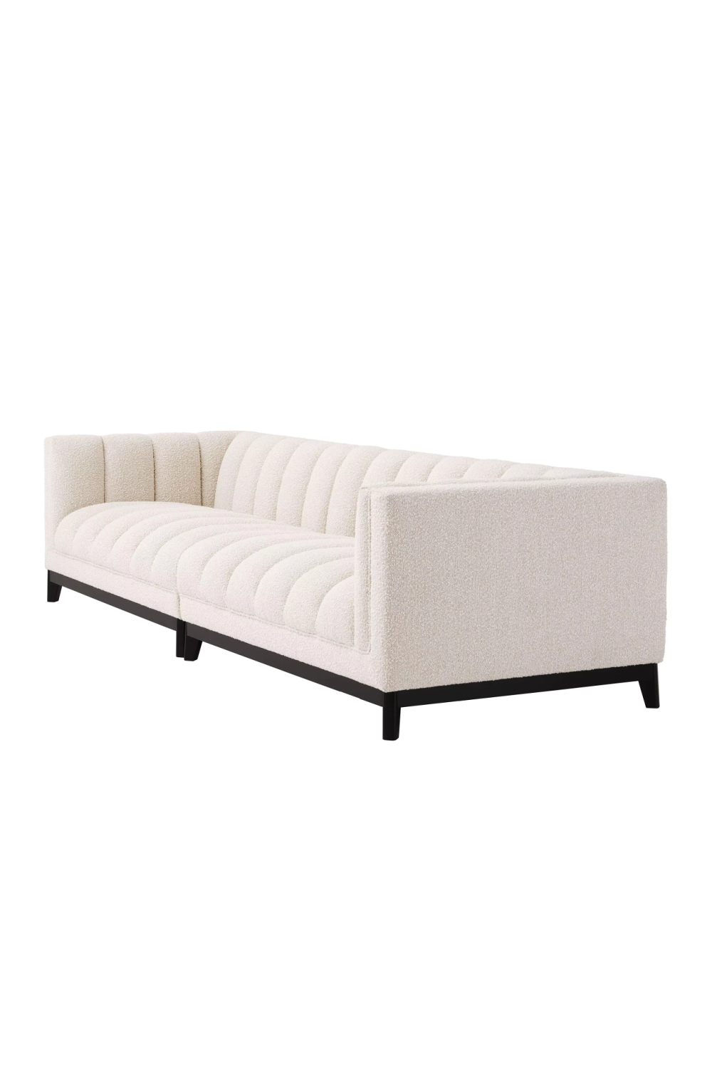 Upholstered Cream Boucle Sofa Ditmar | Eichholtz Miami