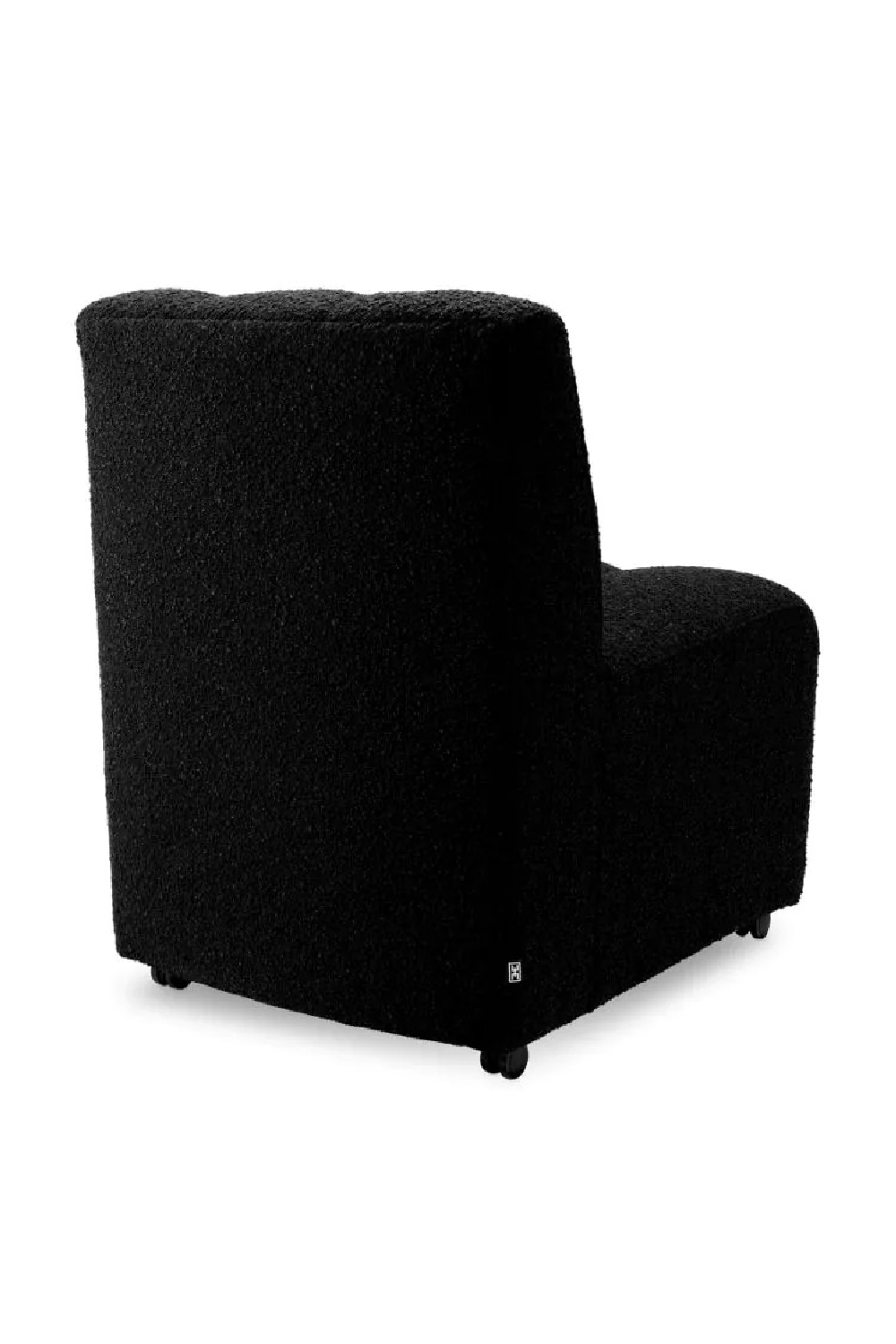 Bouclé Channeled Dining Chair Kelly | Eichholtz Miami