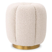 Taburete moderno de bouclé Orchanic