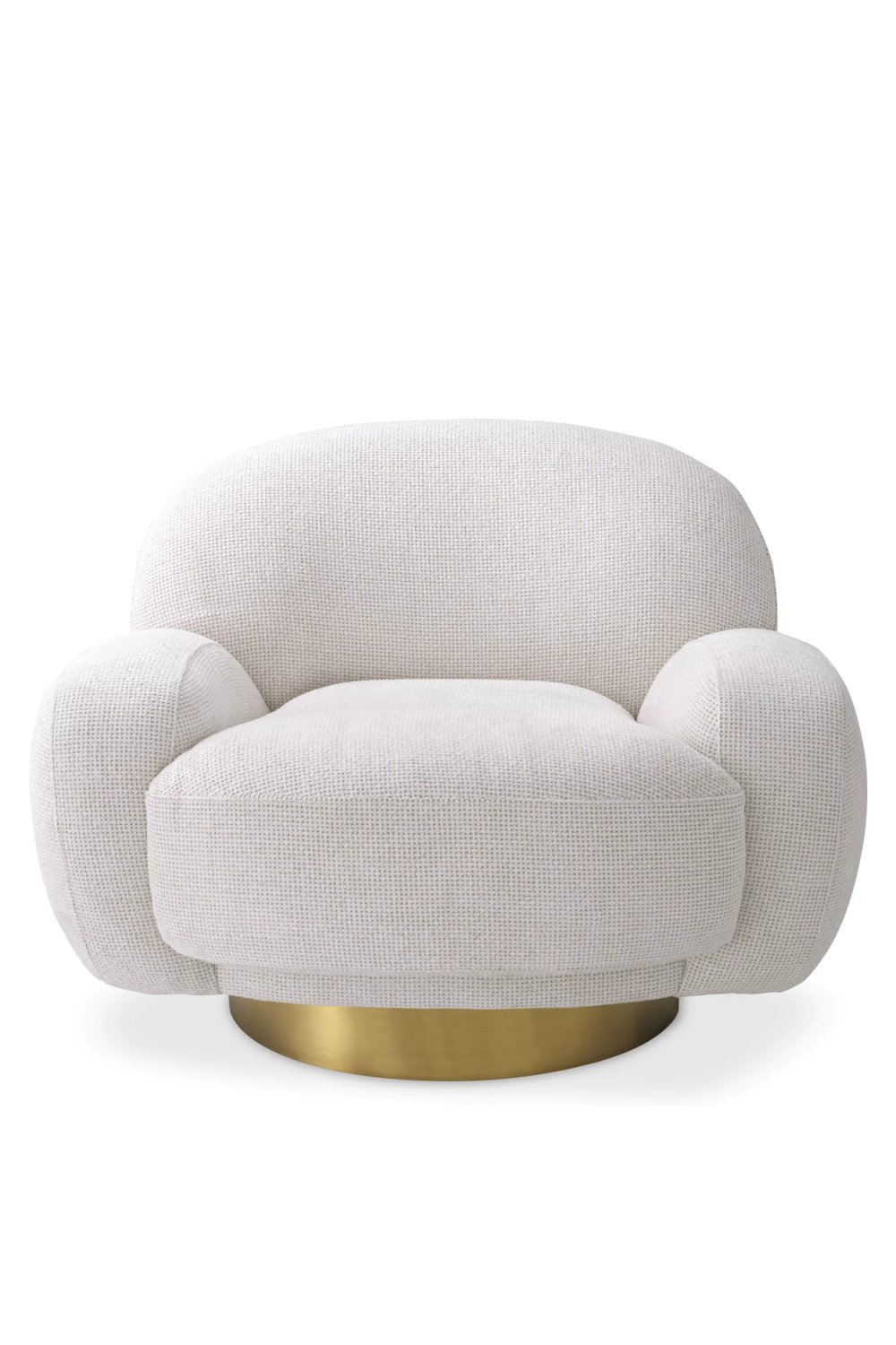 Curved Swivel Armchair Udine| Eichholtz Miami