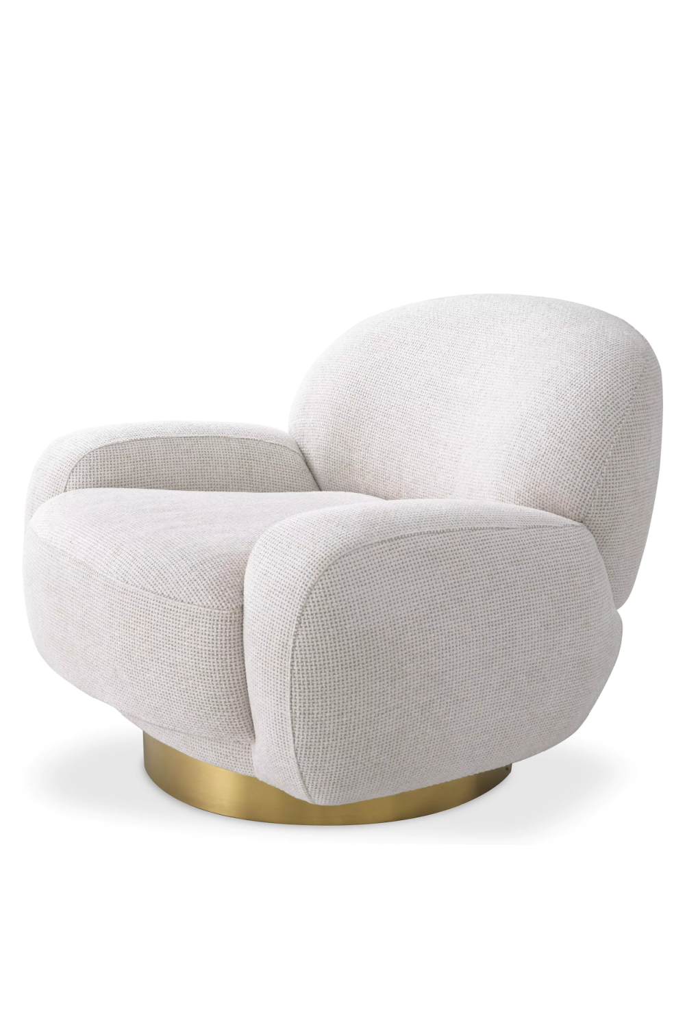 Curved Swivel Armchair Udine| Eichholtz Miami