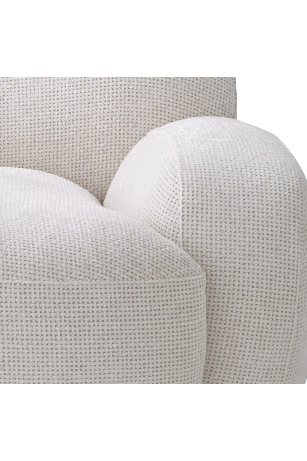 Curved Swivel Armchair Udine| Eichholtz Miami