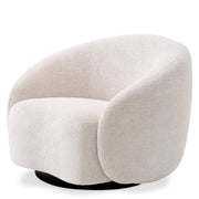 Curved Swivel Lounge Chair Amore | Eichholtz Miami