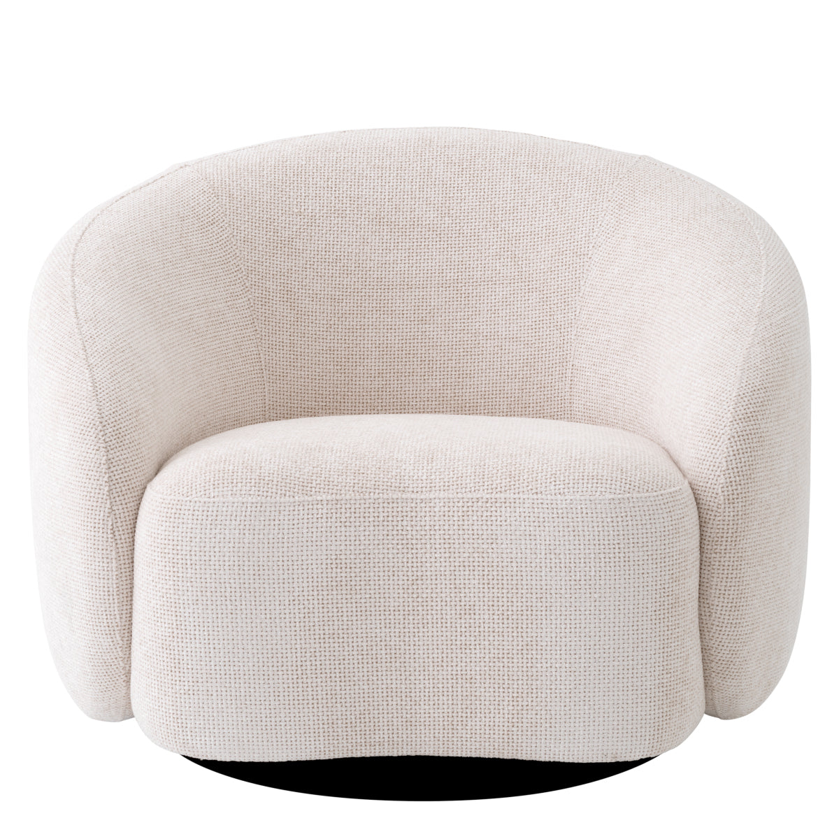 Curved Swivel Lounge Chair Amore | Eichholtz Miami