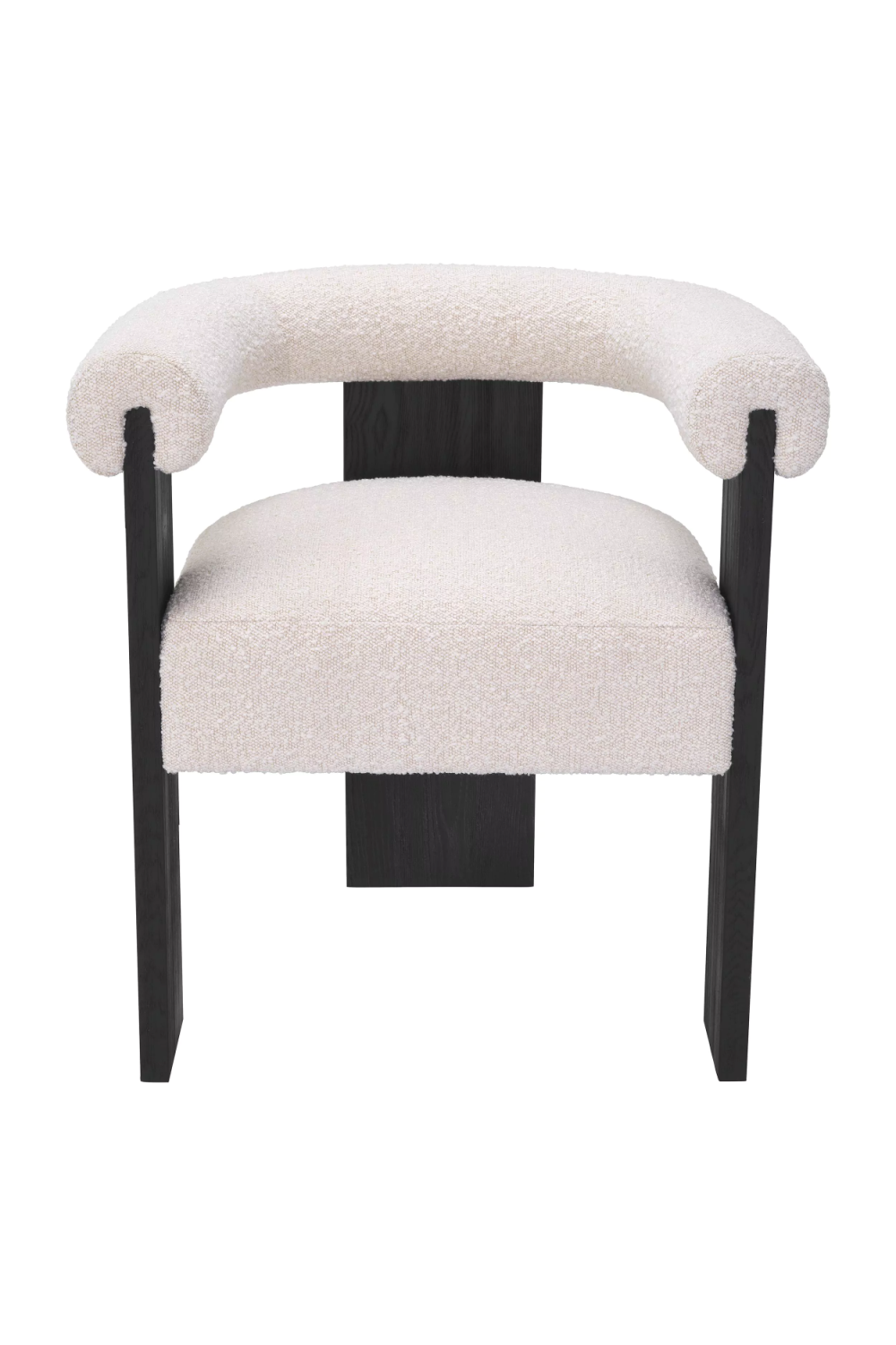 Bouclé Dining Chair Percy | Eichholtz Miami