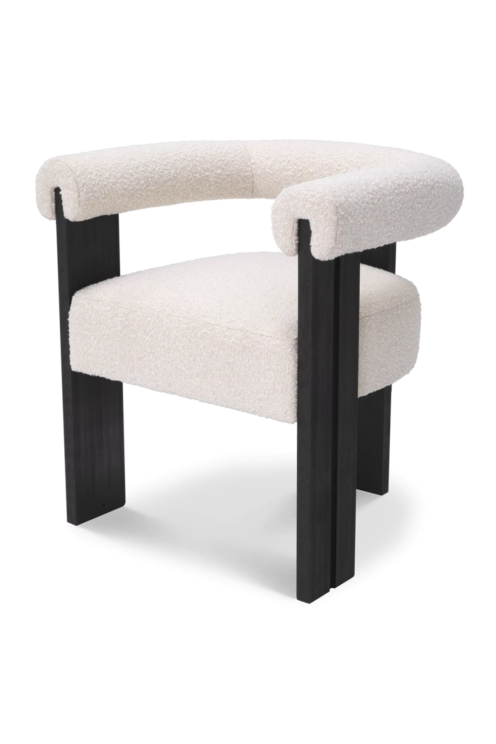 Bouclé Dining Chair Percy | Eichholtz Miami