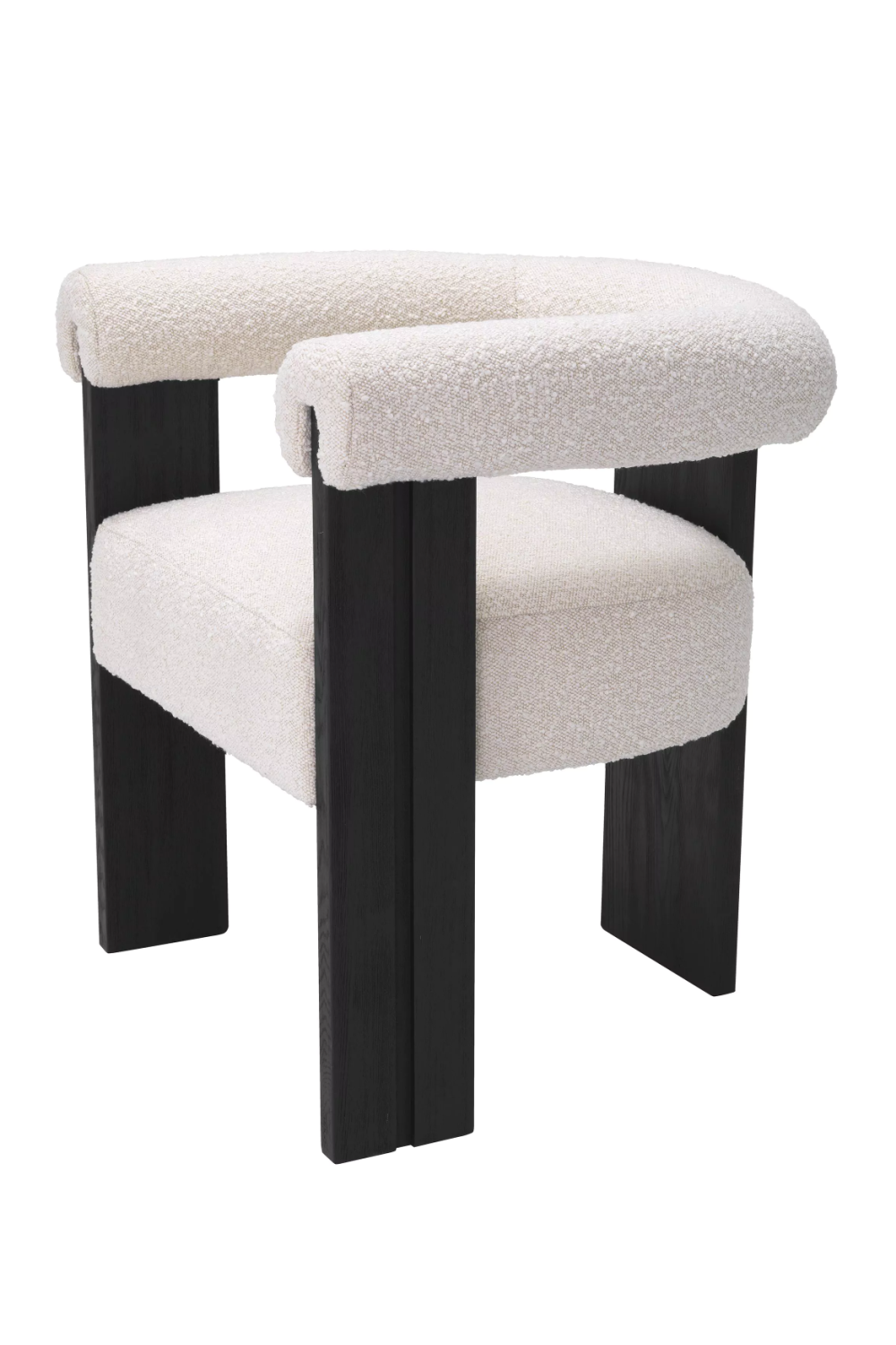 Bouclé Dining Chair Percy | Eichholtz Miami