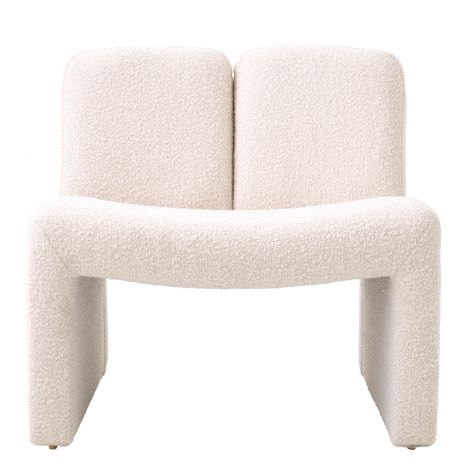 Bouclé Lounge Chair Macintosh | Eichholtz Miami