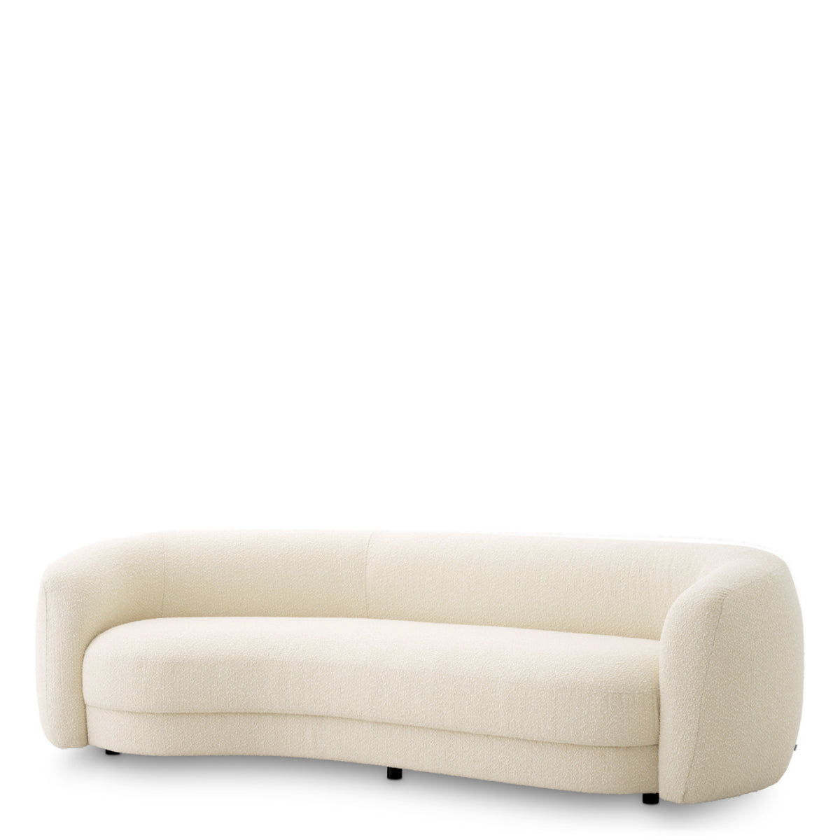 Boucle Curved Sofa Blaine | Eichholtz Miami