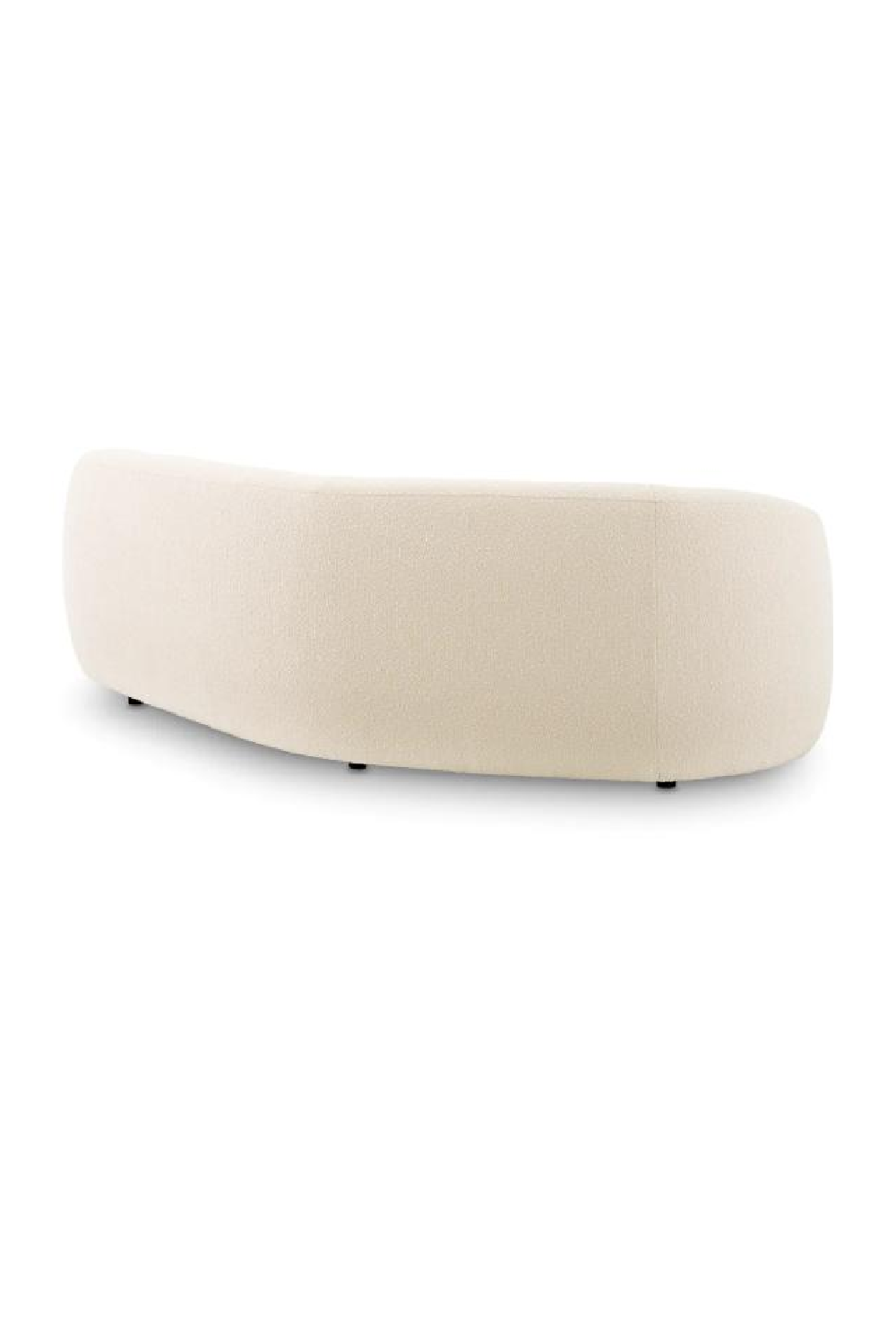 Boucle Curved Sofa Blaine | Eichholtz Miami