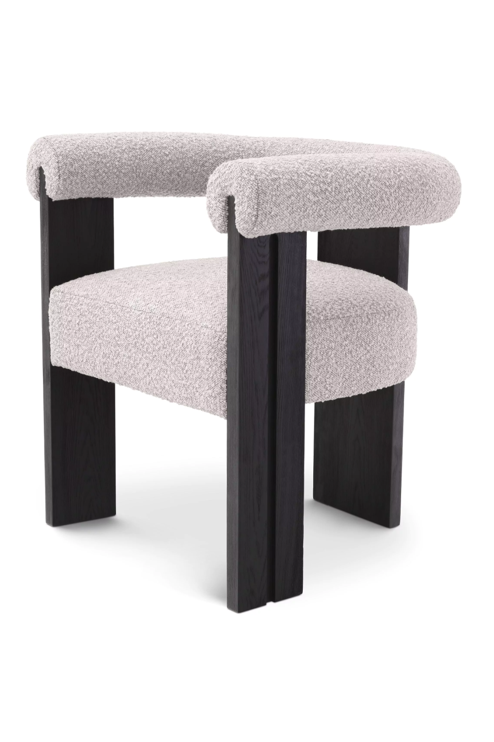 Bouclé Dining Chair Percy | Eichholtz Miami