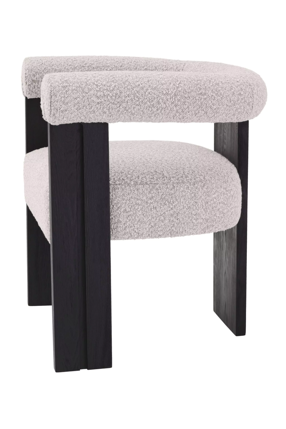 Bouclé Dining Chair Percy | Eichholtz Miami