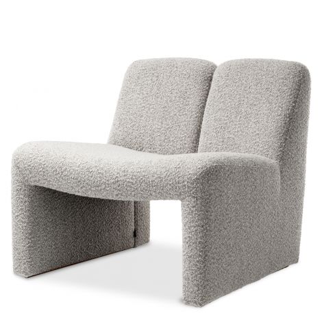 Bouclé Lounge Chair Macintosh | Eichholtz Miami
