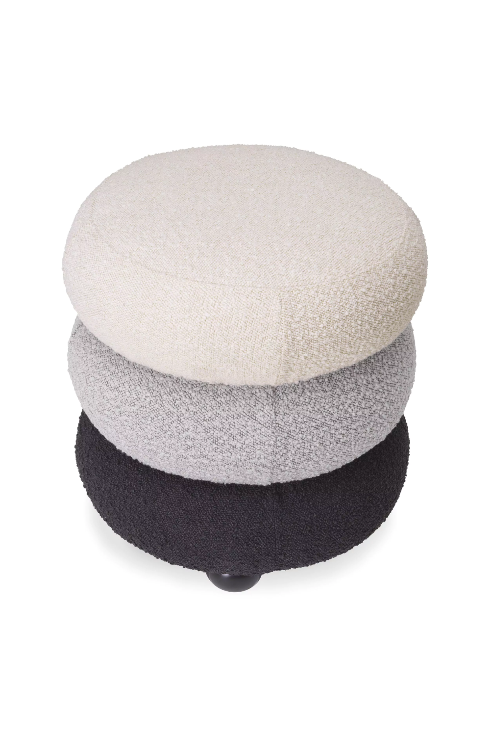 Upholstered Accent Stool Tulum | Eichholtz Miami