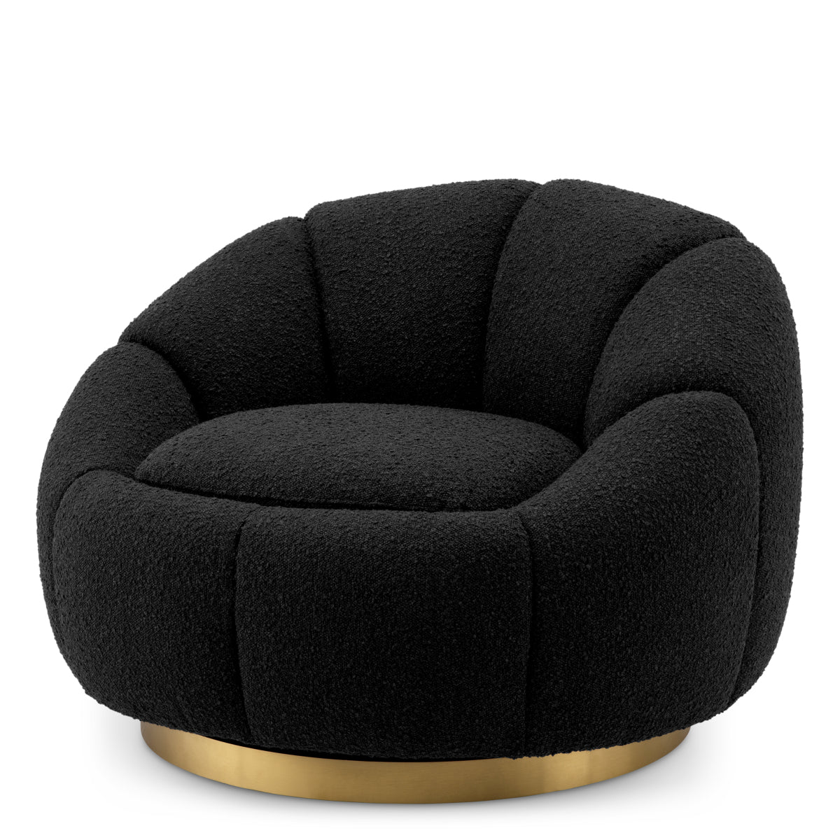 Boucle Swivel Chair Inger | Eichholtz Miami