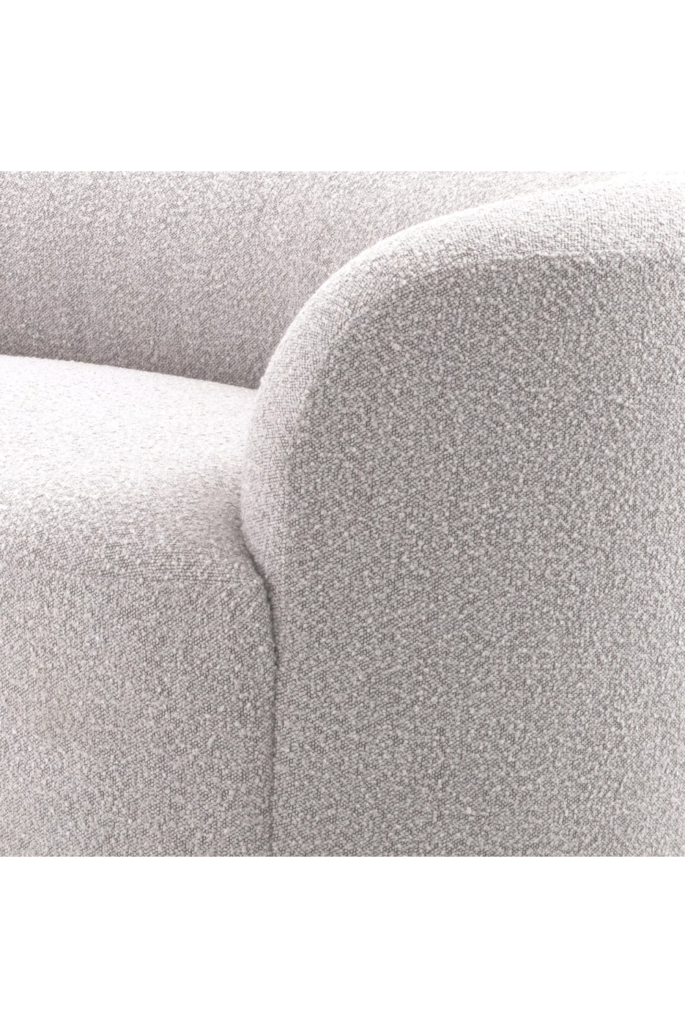 Bouclé Minimalist Sofa Morten | Eichholtz Miami