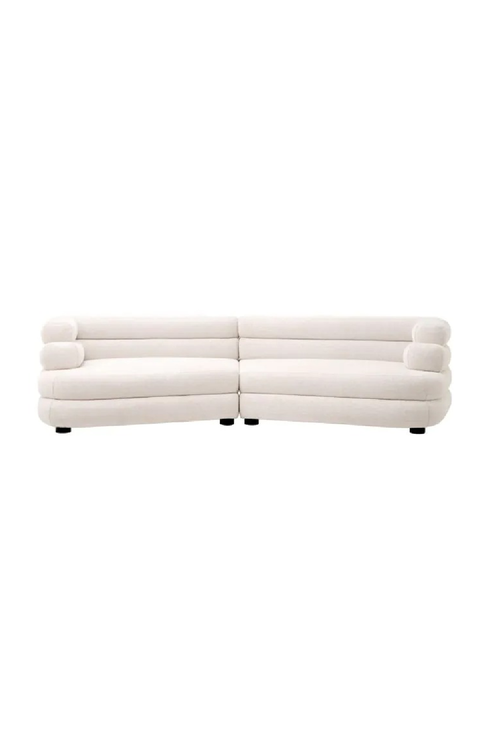 White Fabric Sofa Malaga | Eichholtz Miami