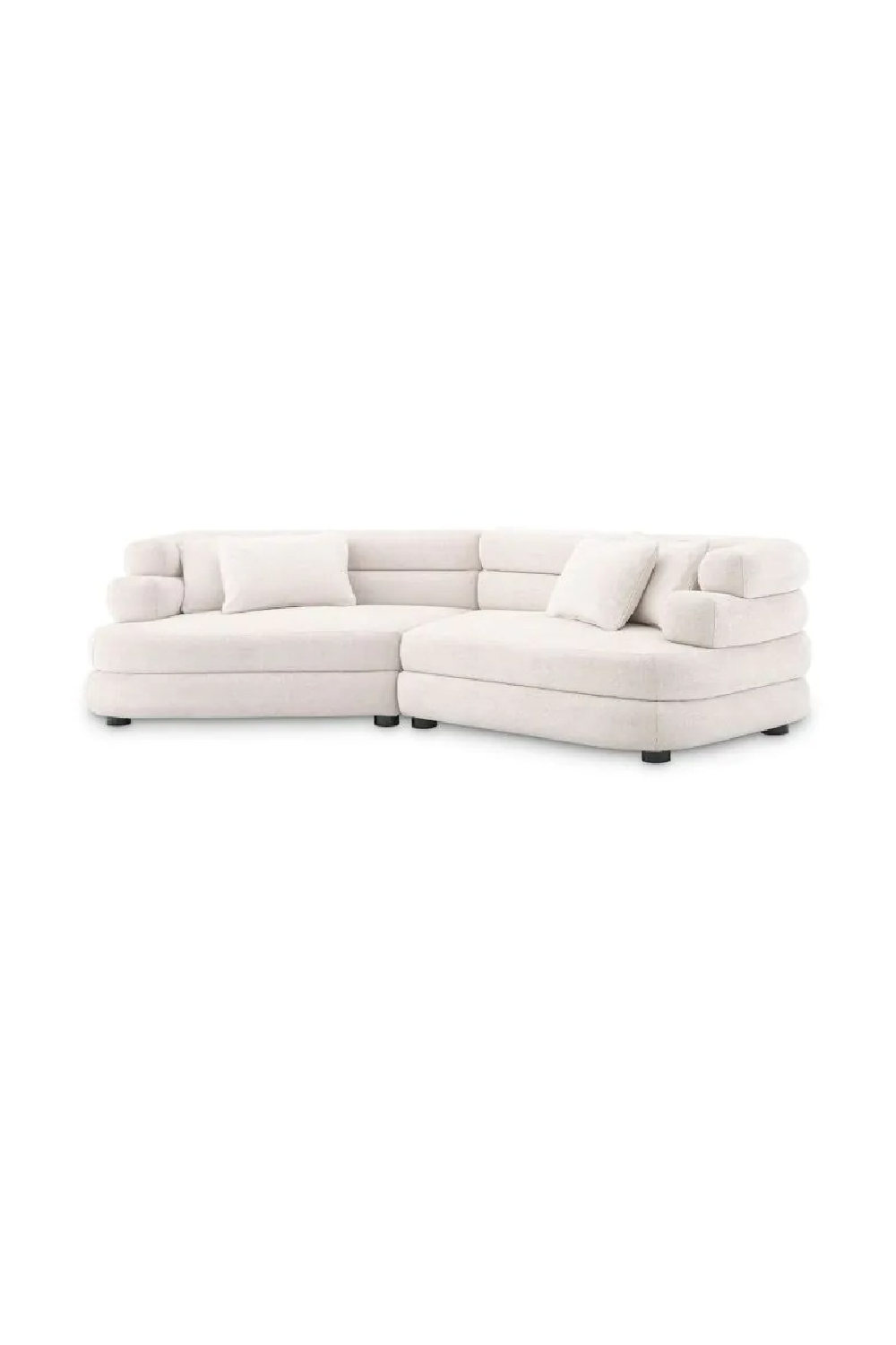 White Fabric Sofa Malaga | Eichholtz Miami