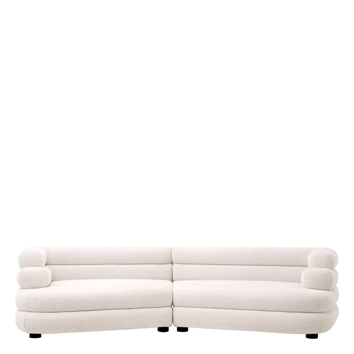 White Fabric Sofa Malaga | Eichholtz Miami