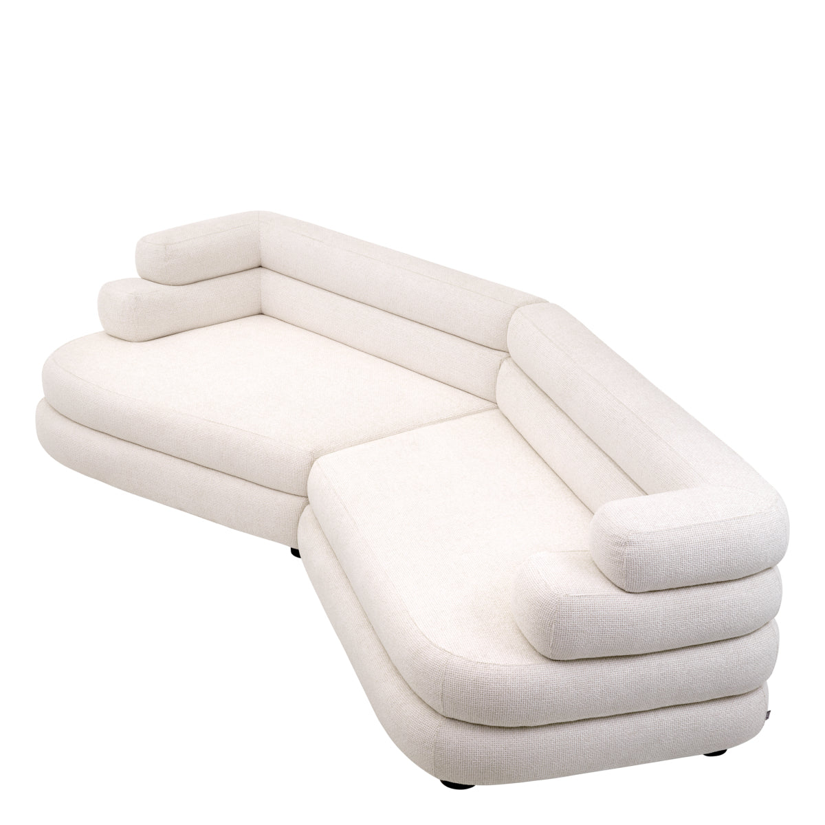 White Fabric Sofa Malaga | Eichholtz Miami
