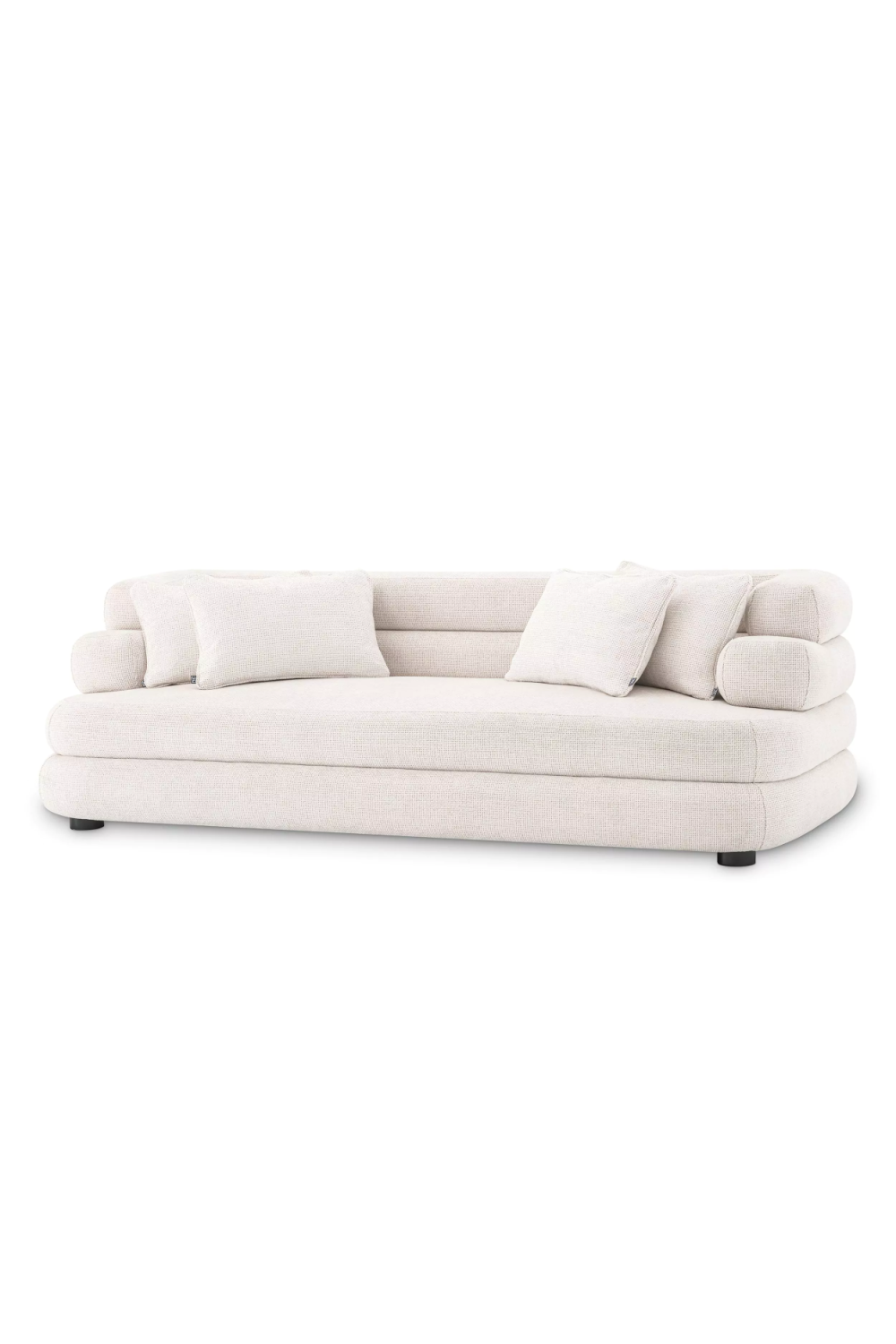 White Fabric Sofa Malaga | Eichholtz Miami