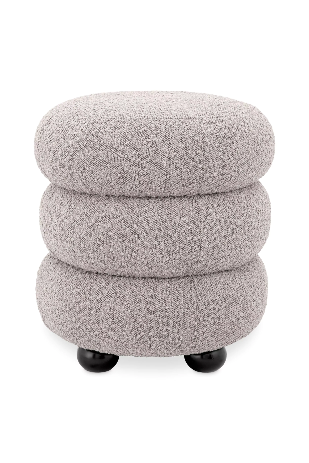 Upholstered Accent Stool Tulum | Eichholtz Miami
