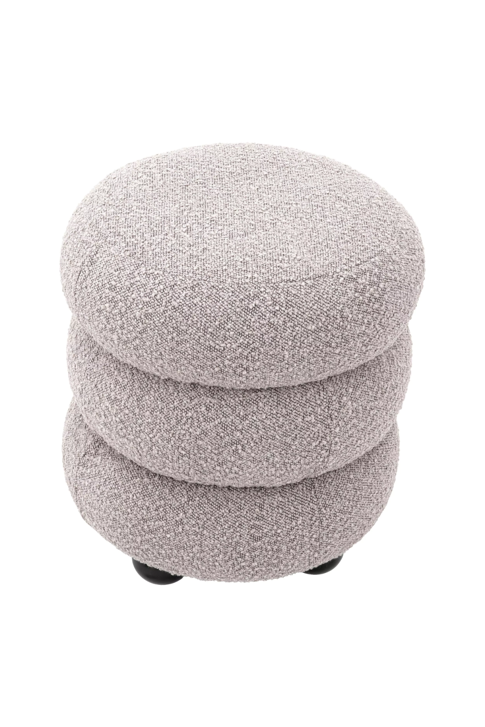 Upholstered Accent Stool Tulum | Eichholtz Miami